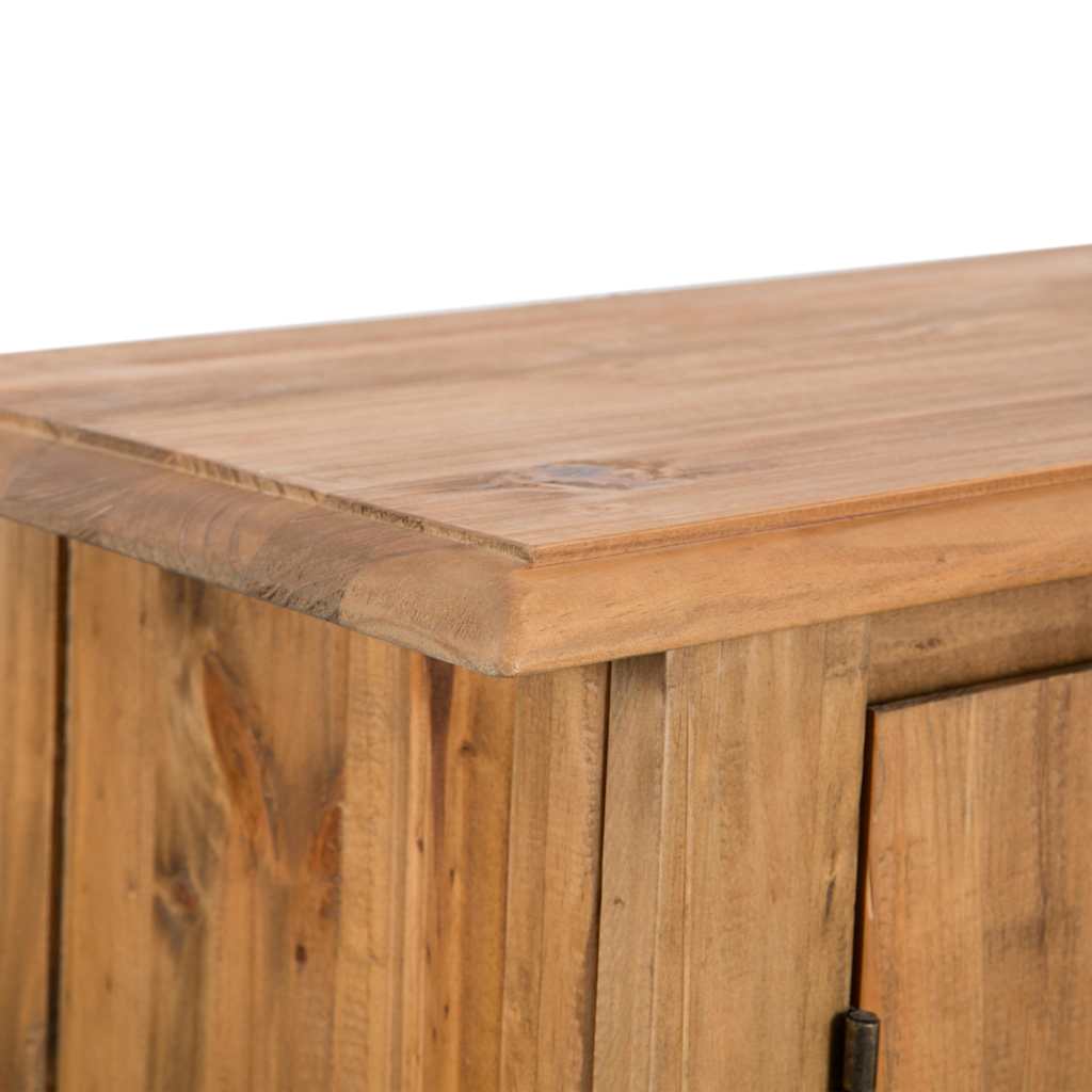 vidaXL Bad-Beistellschrank Massivholz Kiefer 59x32x80 cm