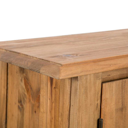 vidaXL Bad-Wandschrank Massivholz Kiefer 42x23x70 cm