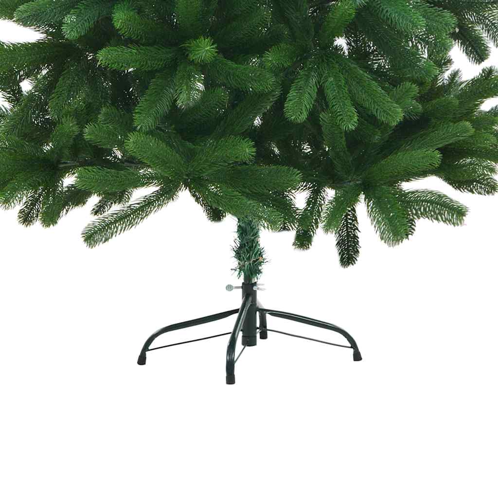 vidaXL Künstlicher Weihnachtsbaum Naturgetreue Nadeln 210 cm Grün