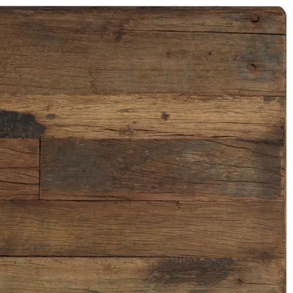 vidaXL Table basse Opium en bois de récupération et acier 110x60x35 cm