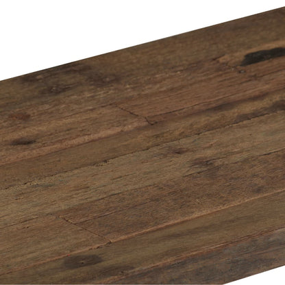 vidaXL Table basse Opium en bois de récupération et acier 110x60x35 cm