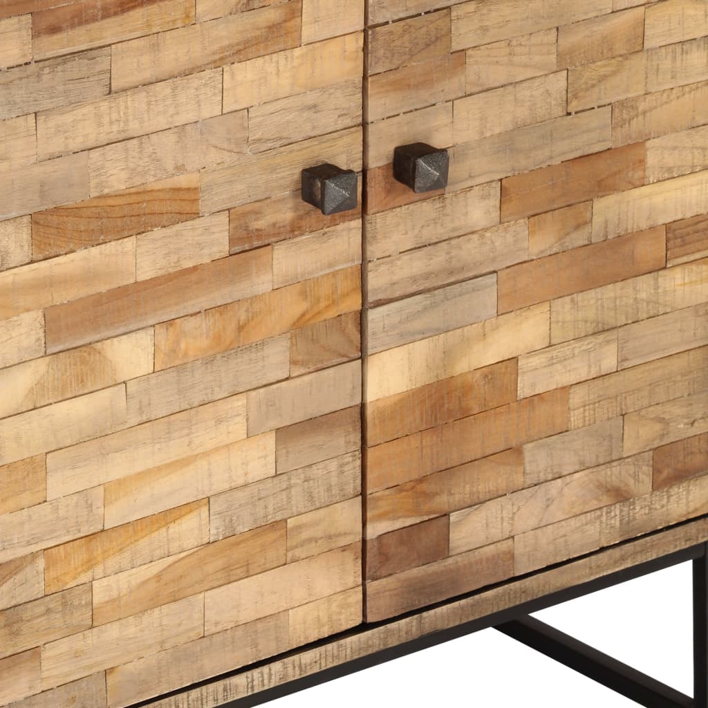 vidaXL Sideboard Recyceltes Teakholz 60x30x75 cm