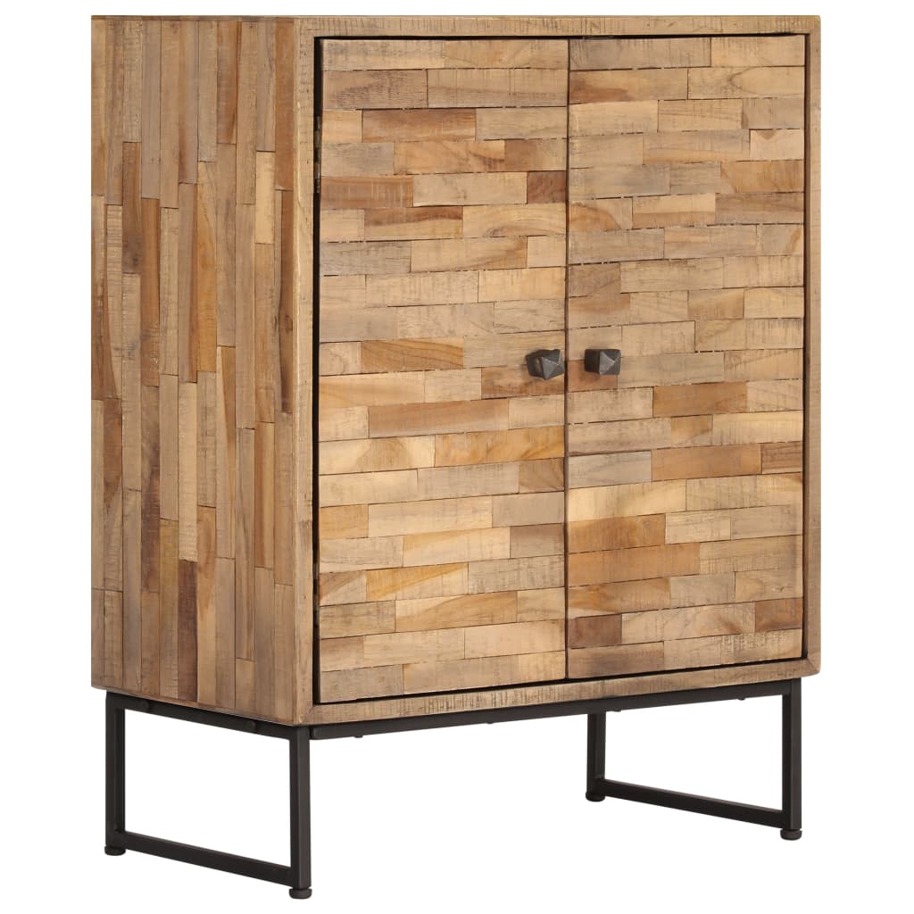vidaXL Sideboard Recyceltes Teakholz 60x30x75 cm