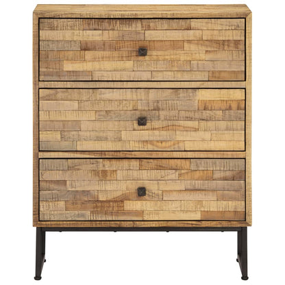 vidaXL Sideboard Recyceltes Teakholz 60x30x75 cm