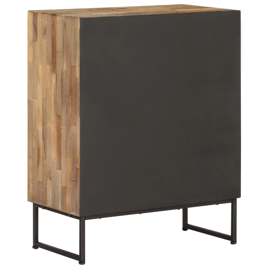 vidaXL Sideboard Recyceltes Teakholz 60x30x75 cm