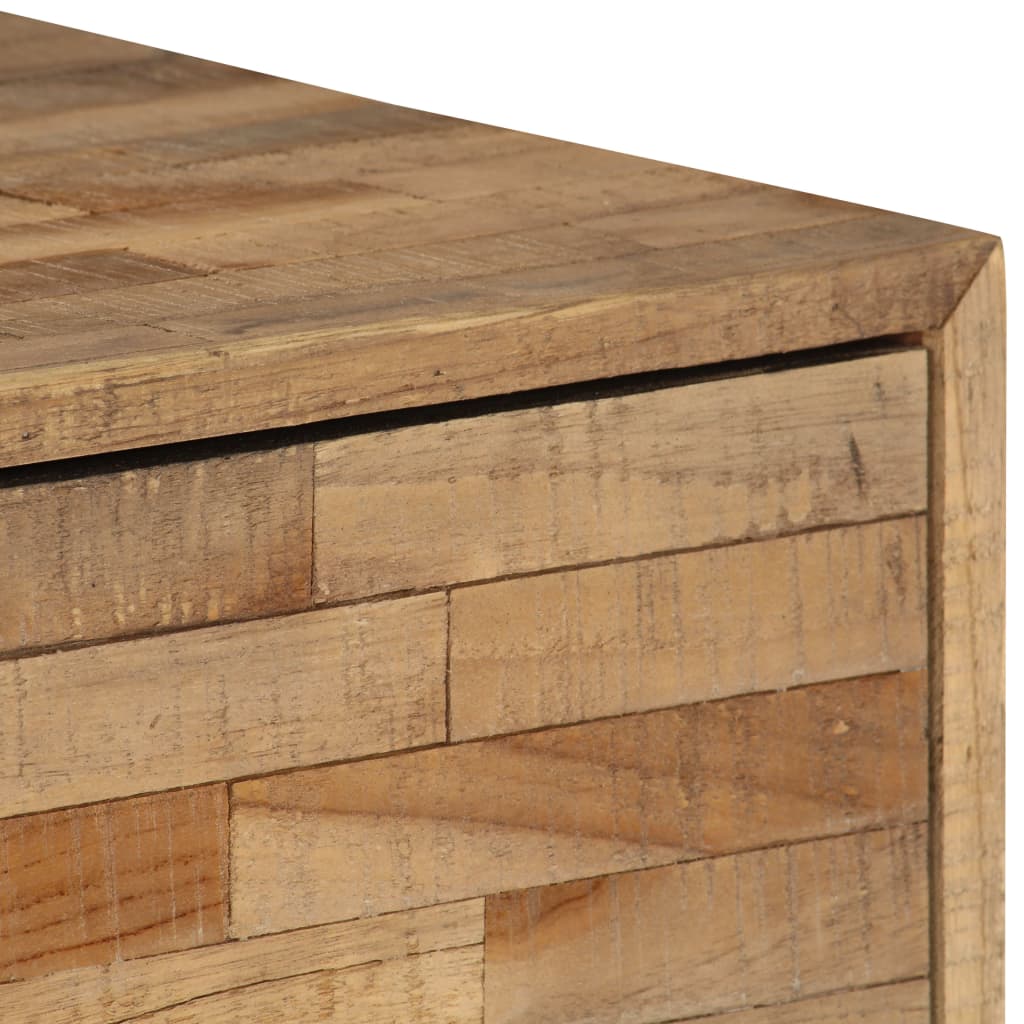 vidaXL Sideboard Recyceltes Teakholz 60x30x75 cm