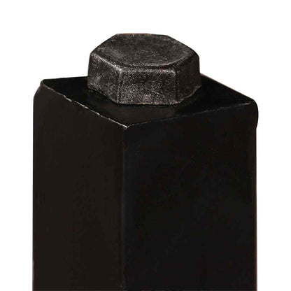 vidaXL 5-tlg. Bar-Set Altholz Massiv und Echtleder