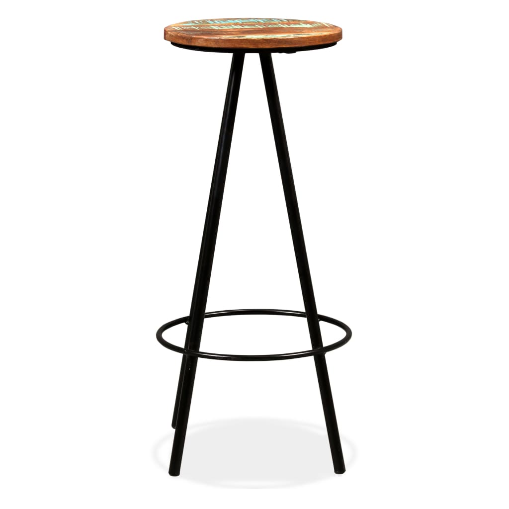 vidaXL 5-tlg. Bar-Set Altholz Massiv