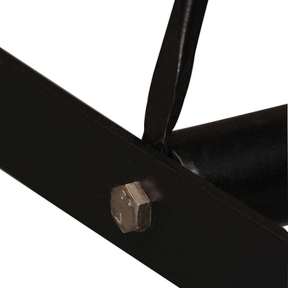 vidaXL 7-tlg. Bar-Set Altholz Massiv und Echtleder