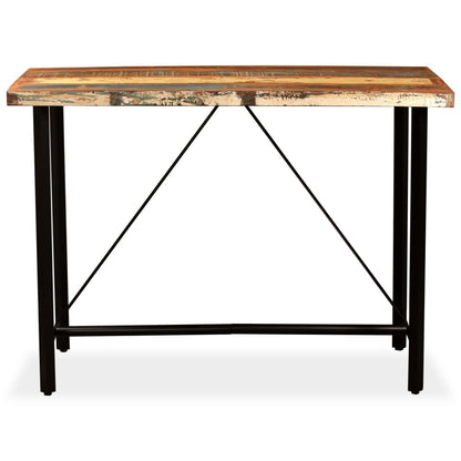 vidaXL 7-tlg. Bar-Set Altholz Massiv