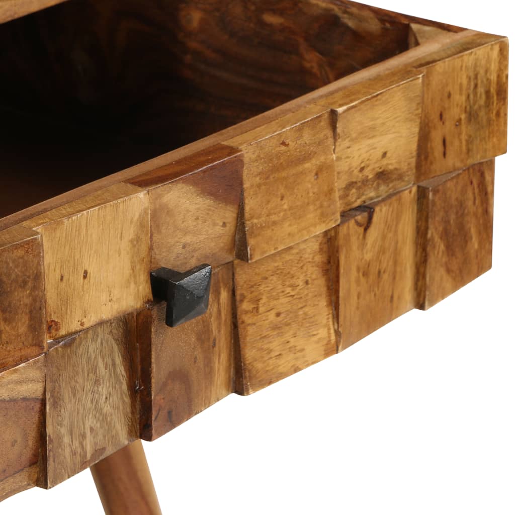 vidaXL Couchtisch Massivholz Akazie Honigbraun 110x50x37 cm