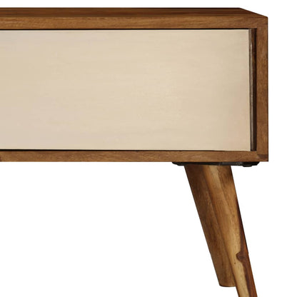 vidaXL Meuble TV 140x30x40 cm Bois d'acacia massif