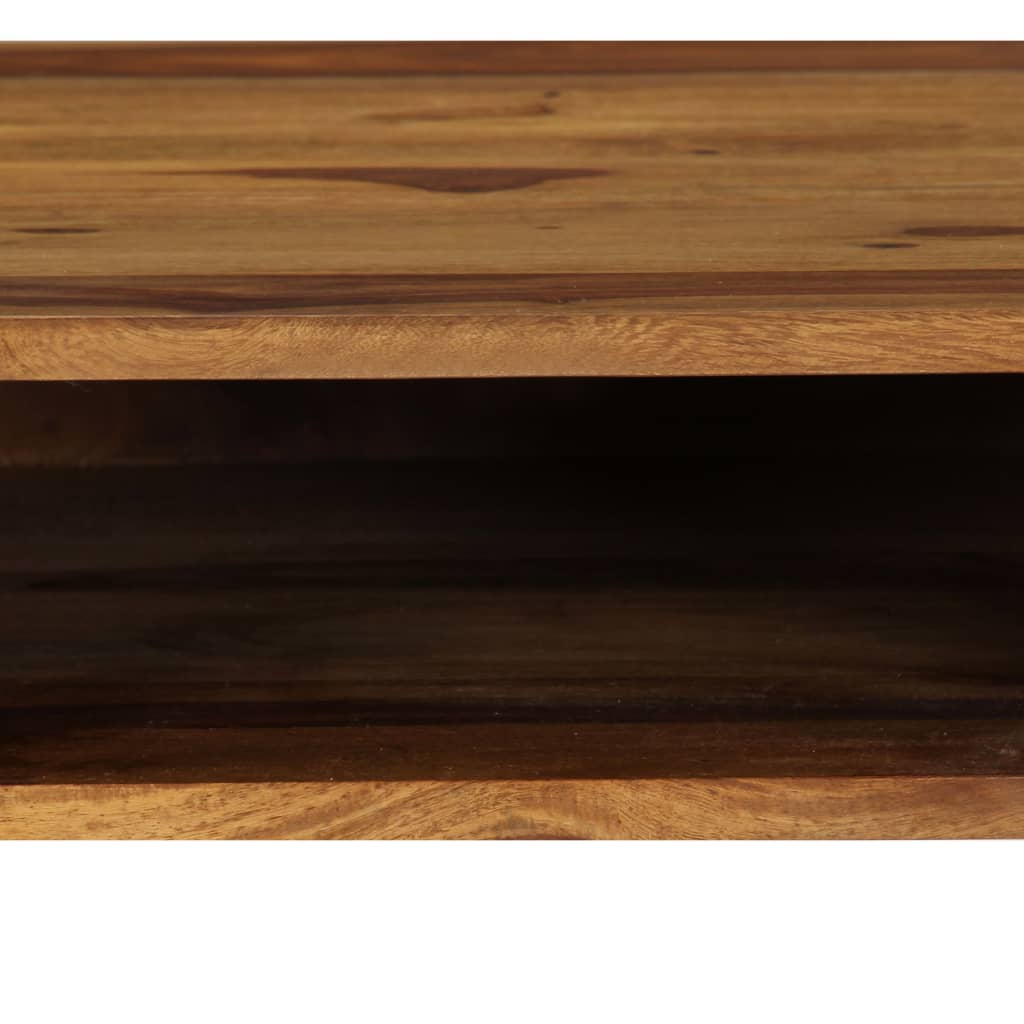 vidaXL Schreibtisch 110 x 55 x 76 cm Massivholz Akazie