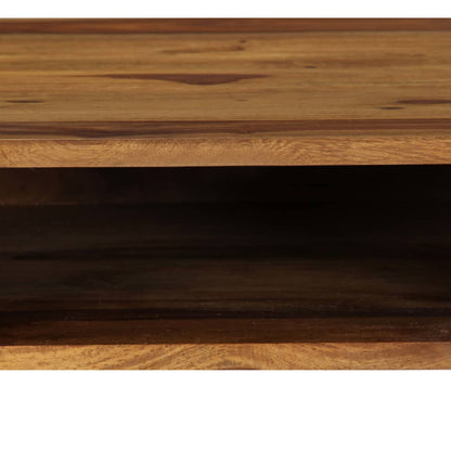 vidaXL Schreibtisch 110 x 55 x 76 cm Massivholz Akazie