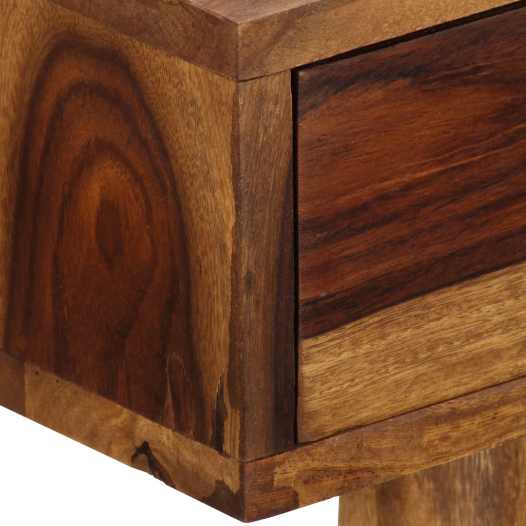 vidaXL Schreibtisch 110 x 55 x 76 cm Massivholz Akazie