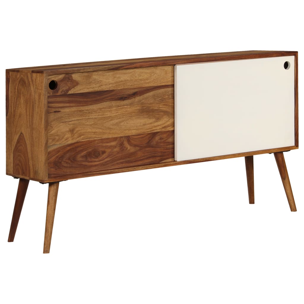 vidaXL Sideboard Massivholz Akazie 118x30x66 cm