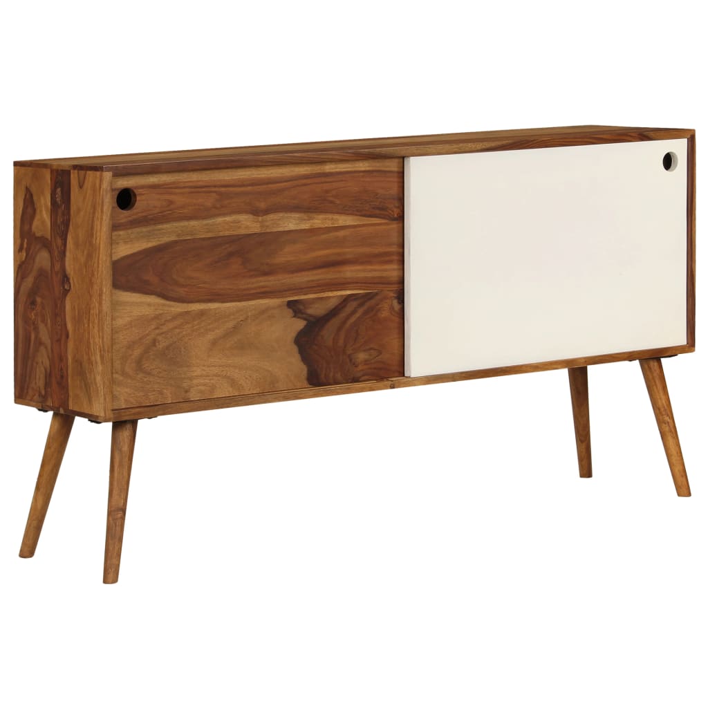 vidaXL Sideboard Massivholz Akazie 118x30x66 cm