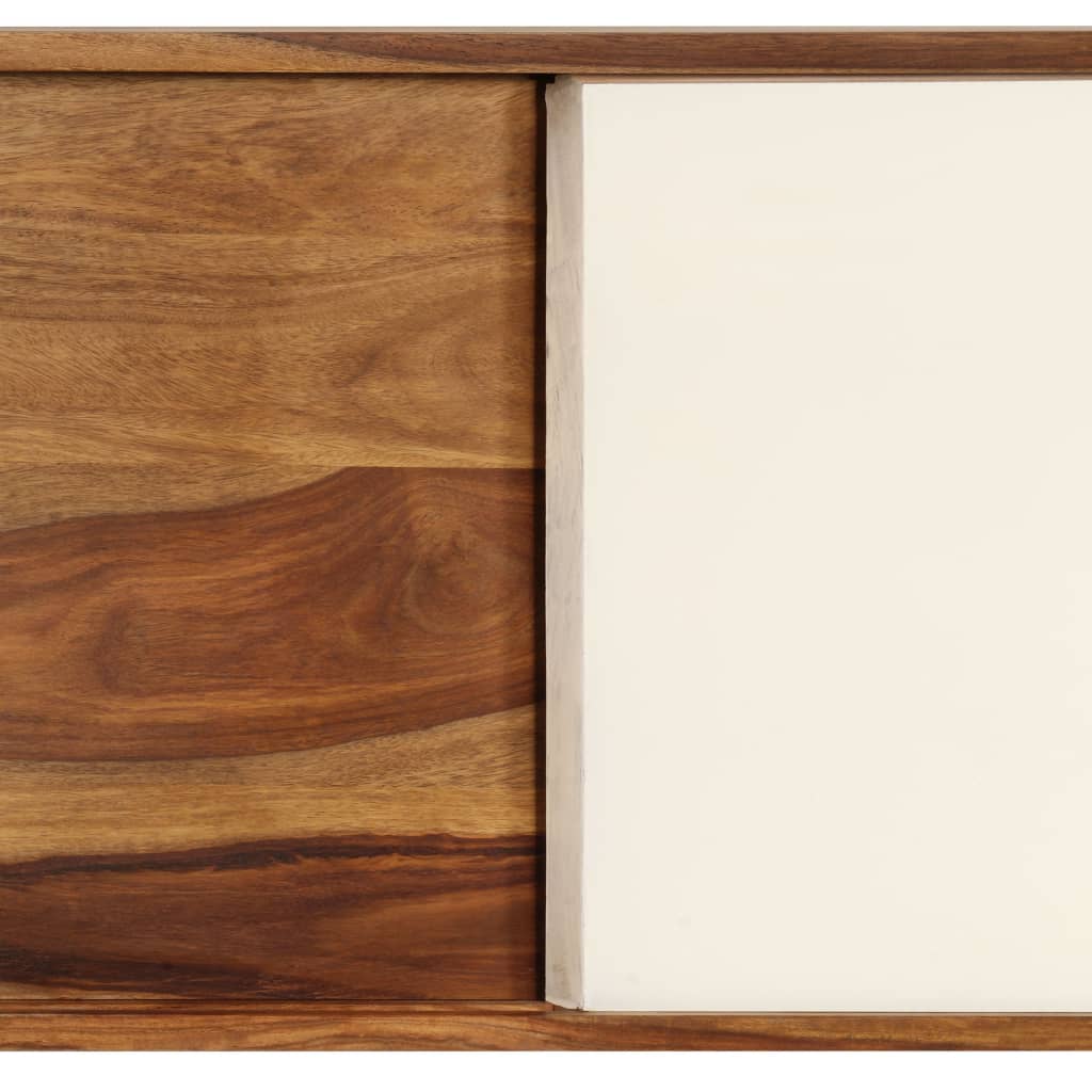 vidaXL Sideboard Massivholz Akazie 118x30x66 cm