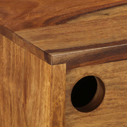 vidaXL Sideboard Massivholz Akazie 118x30x66 cm
