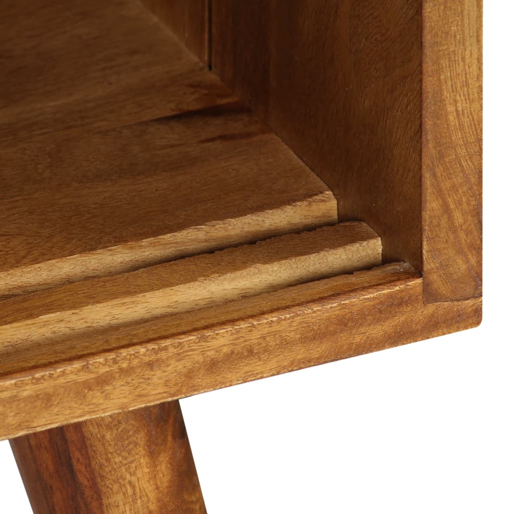 vidaXL Sideboard Massivholz Akazie 118x30x66 cm