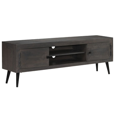 vidaXL Meuble TV bois de manguier massif 140x30x45 cm