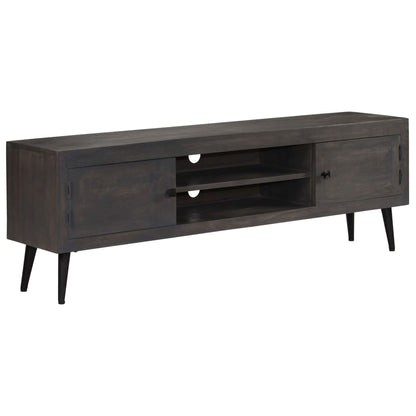 vidaXL Meuble TV bois de manguier massif 140x30x45 cm
