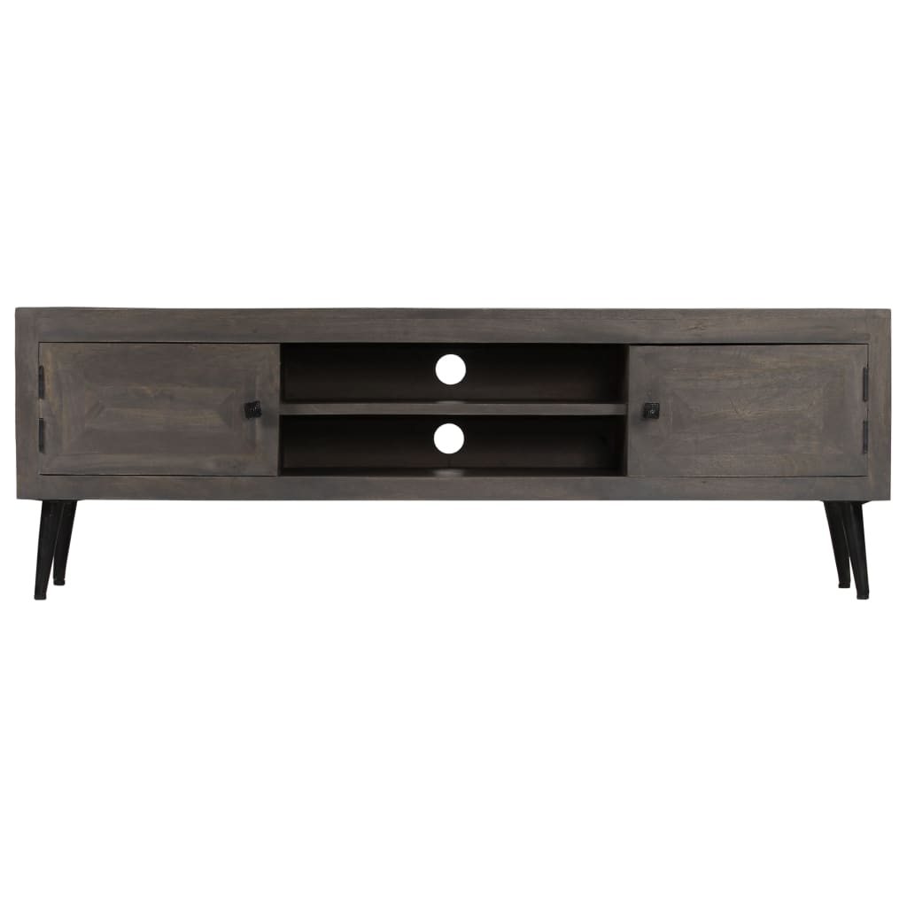 vidaXL Meuble TV bois de manguier massif 140x30x45 cm