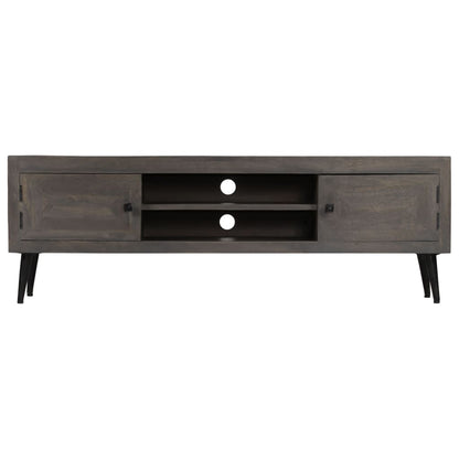 vidaXL Meuble TV bois de manguier massif 140x30x45 cm