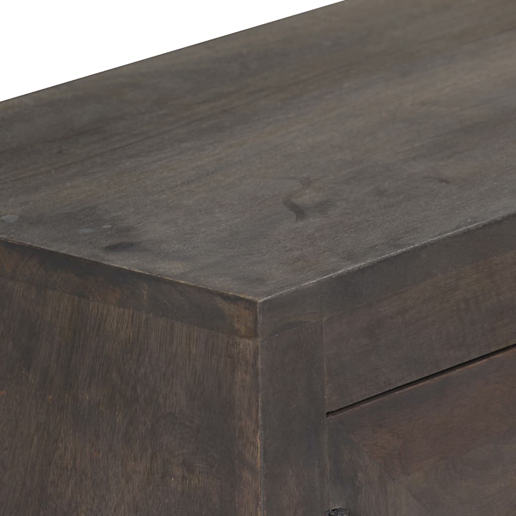 vidaXL Meuble TV bois de manguier massif 140x30x45 cm