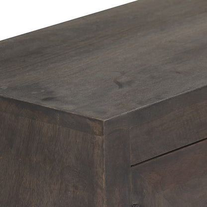 vidaXL Meuble TV bois de manguier massif 140x30x45 cm