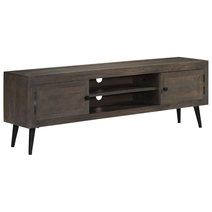 vidaXL Meuble TV bois de manguier massif 140x30x45 cm