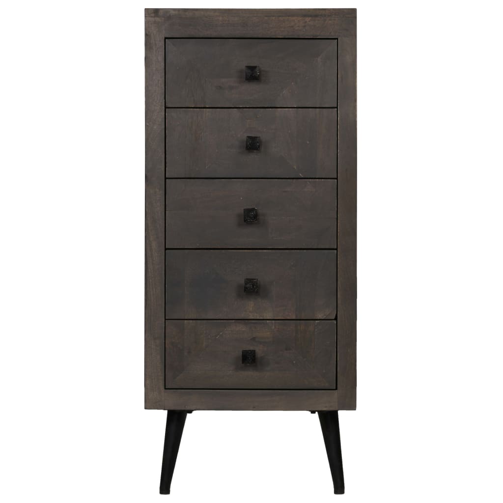 vidaXL Sideboard Massivholz Mango 40x40x91 cm