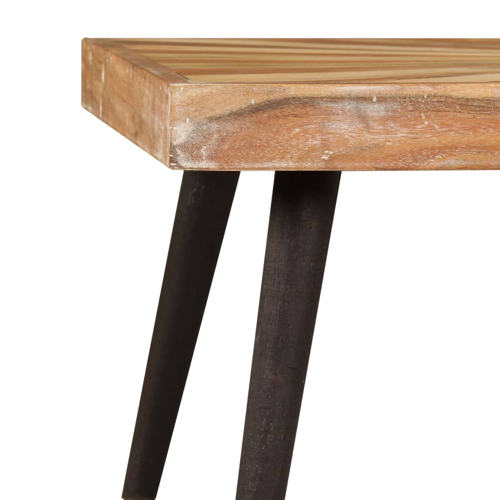 vidaXL Table basse en bois de manguier massif 90x55x36 cm