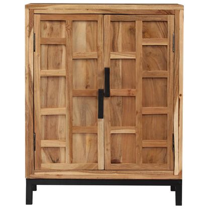 vidaXL Bahut en bois d'acacia massif 60x35x76 cm marron