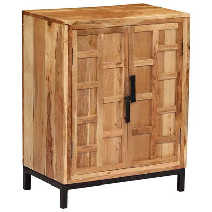 vidaXL Bahut en bois d'acacia massif 60x35x76 cm marron