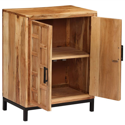 vidaXL Bahut en bois d'acacia massif 60x35x76 cm marron