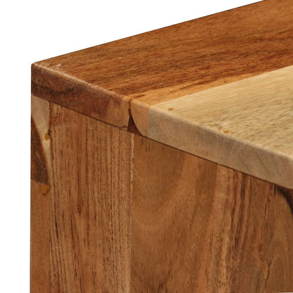 vidaXL Bahut en bois d'acacia massif 60x35x76 cm marron