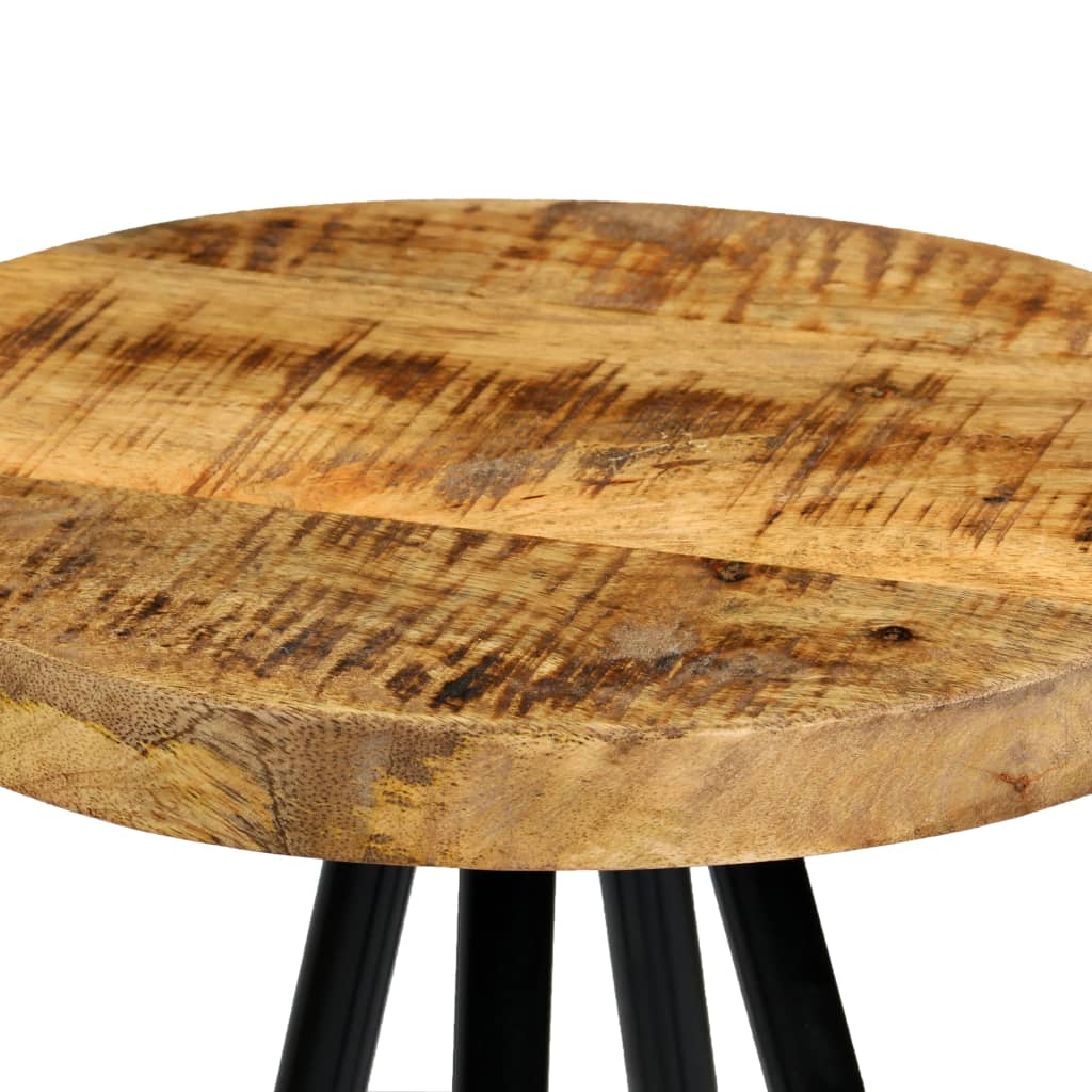vidaXL Ensemble de bar 5 pcs Bois de manguier massif 120×60×107 cm