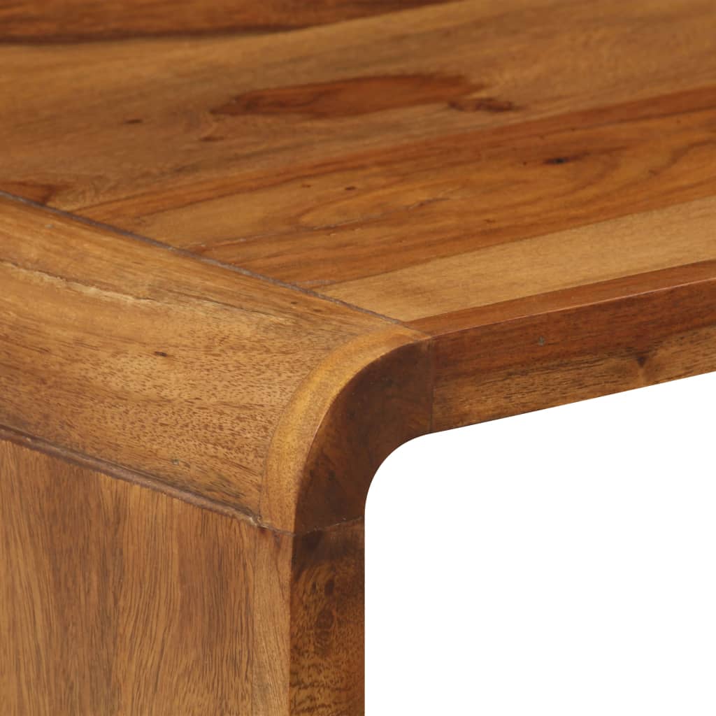 vidaXL Couchtisch Massivholz Akazie 95 x 40 x 45 cm