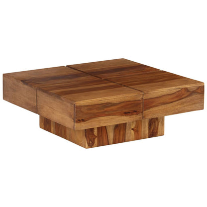 vidaXL Couchtisch 80x80x30 cm Massivholz Akazie