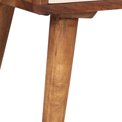 vidaXL Table de chevet en bois d'acacia massif 45x30x45 cm