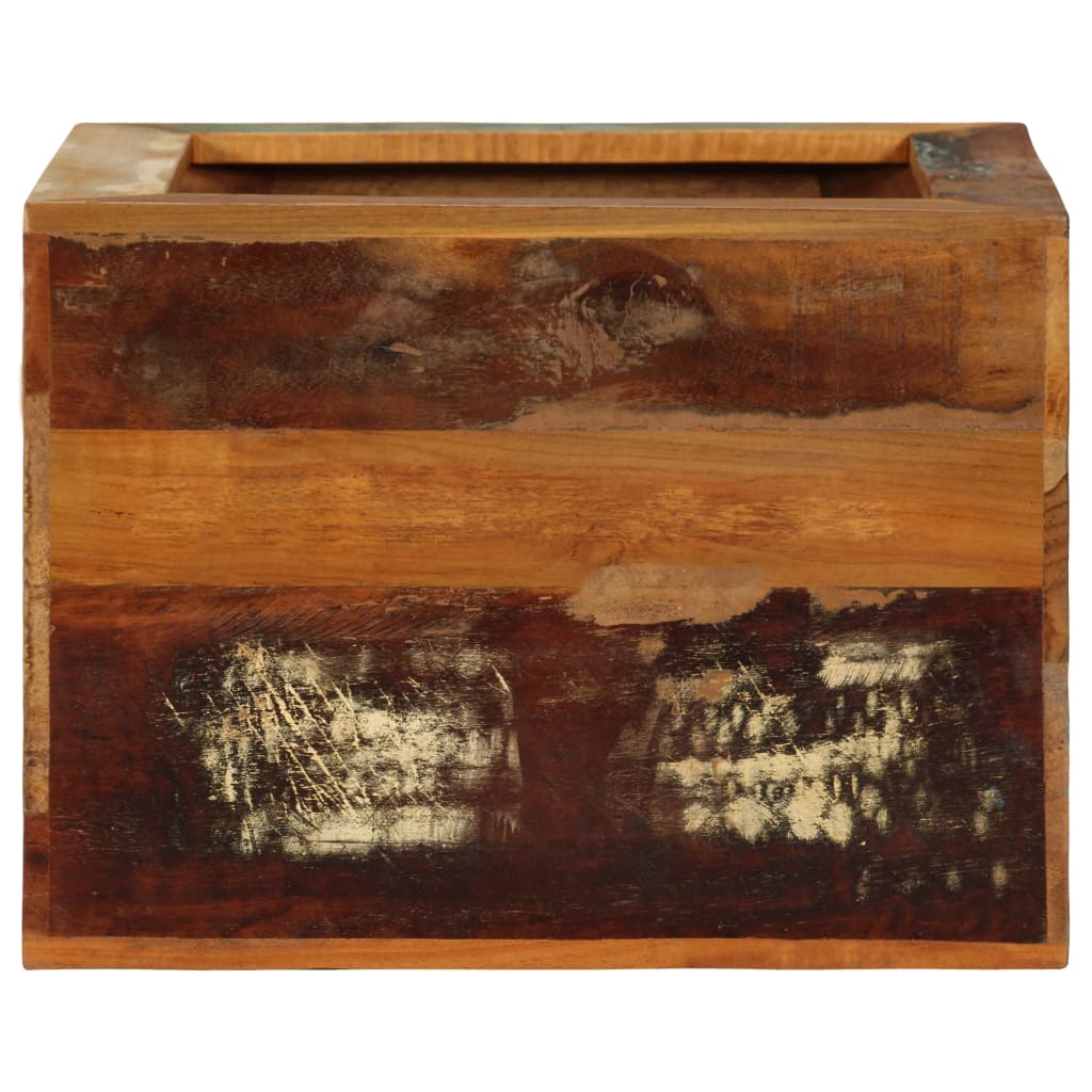 vidaXL Hocker 40x30x40 cm Altholz Massiv