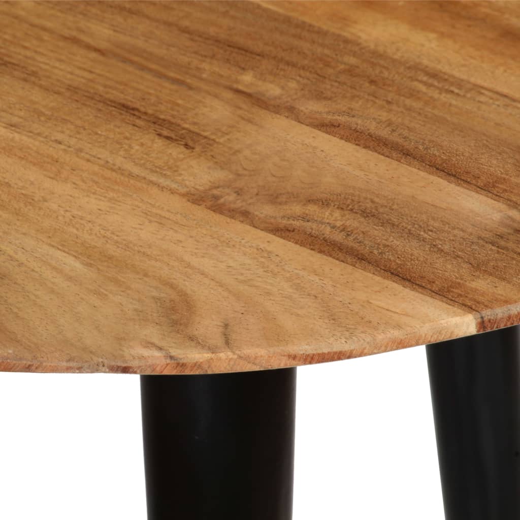 vidaXL Table basse 3 pcs Bois d'acacia massif