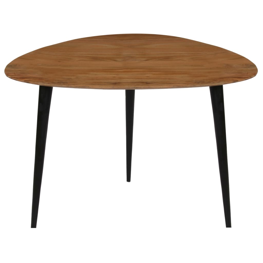 vidaXL Table basse 3 pcs Bois d'acacia massif