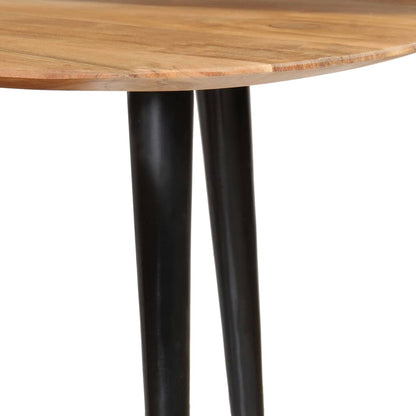 vidaXL Table basse 3 pcs Bois d'acacia massif