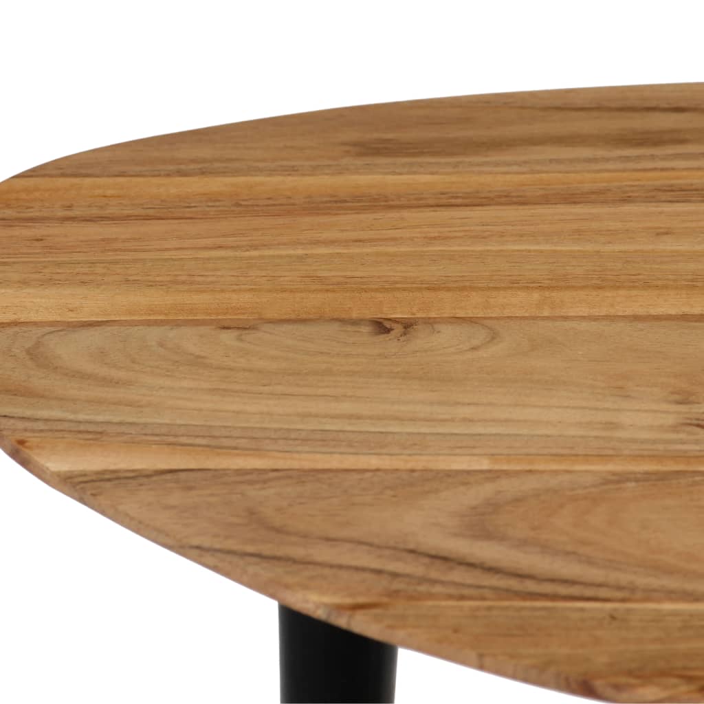 vidaXL Table basse 3 pcs Bois d'acacia massif