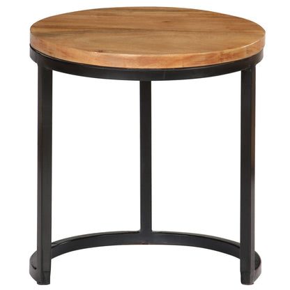 vidaXL Table basse, ensemble de 3, bois d'acacia massif