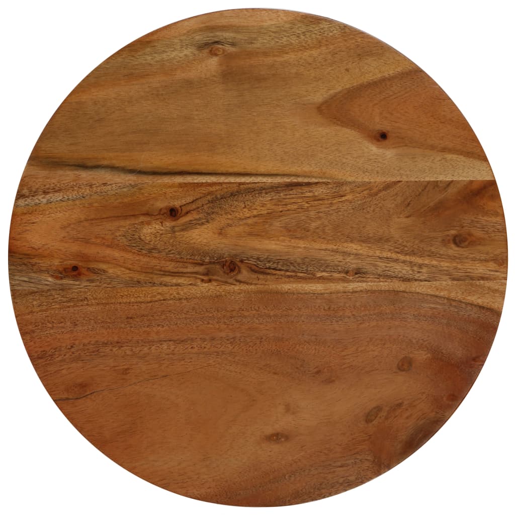 vidaXL Table basse, ensemble de 3, bois d'acacia massif