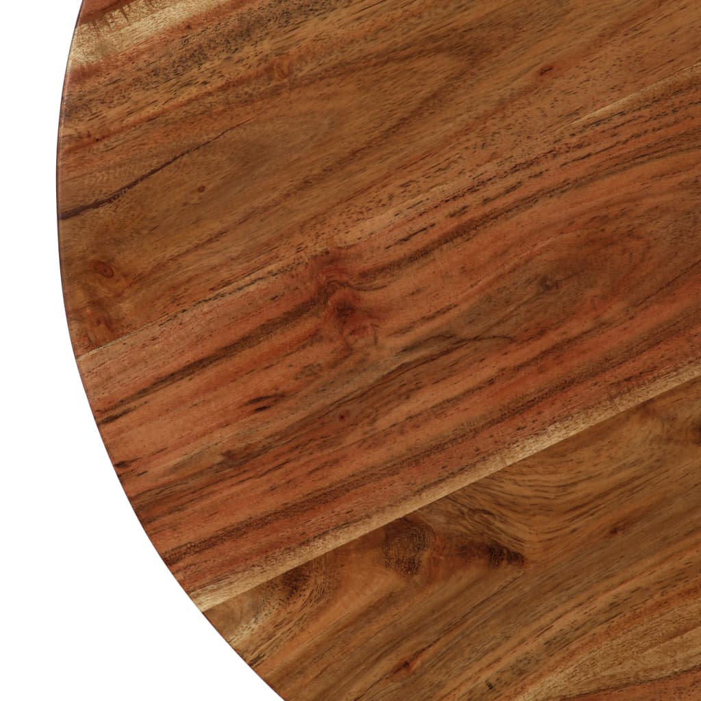 vidaXL Table basse, ensemble de 3, bois d'acacia massif