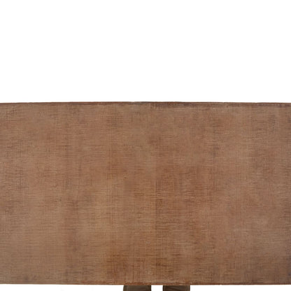 vidaXL Table basse en bois de sapin massif 91x51x38 cm Marron